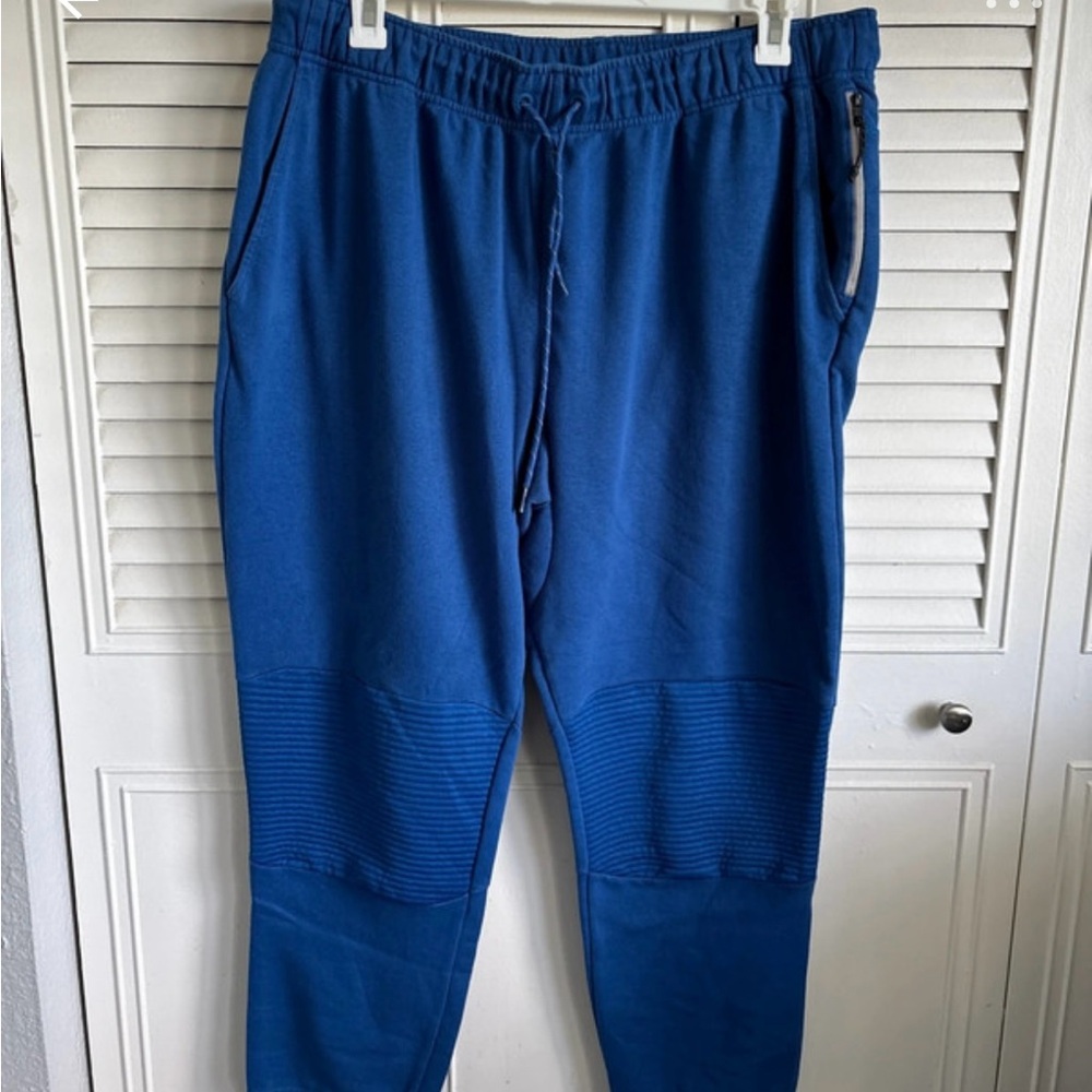 adidas women’s moto Royal Blue Joggers